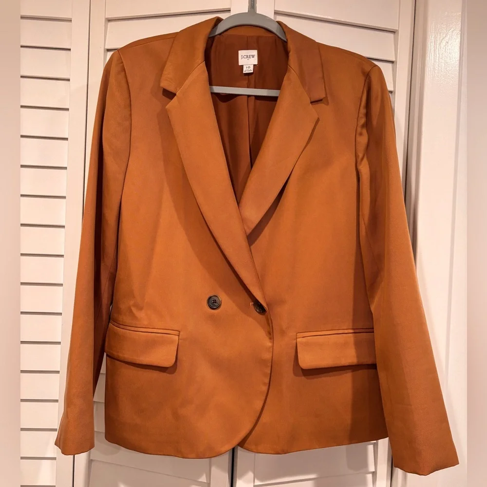 New Without Tags J. Crew Women's Size 10 Camel Blazer